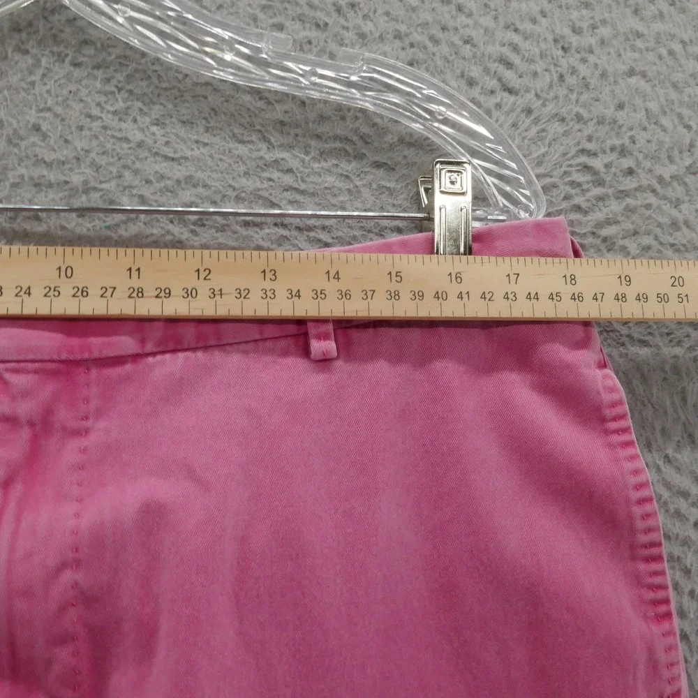 Peter Millar Men Raleigh Washed Twill Chino Pant‎ 38x28 Pink Flat Front Straight
